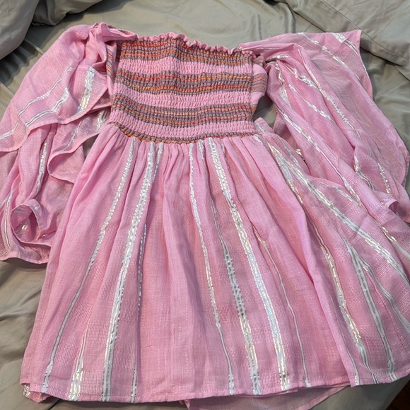 💕Pitusa Pink Silver Dress BNWT ShopMorley Boutique💕 - Picture 5 of 15